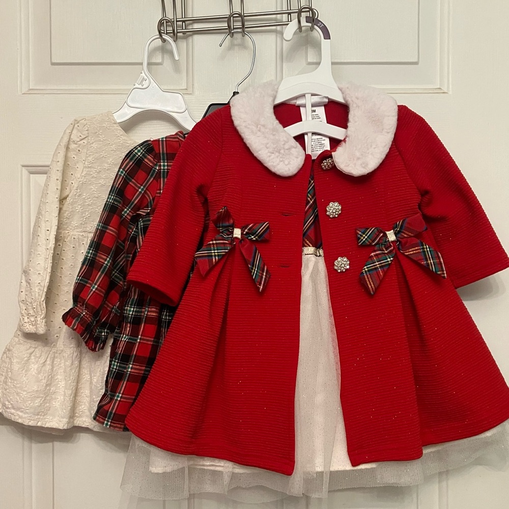 18 month baby girl holiday dresses.